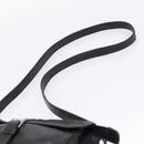 PRADA Shoulder Bag Nylon Black Silver Auth bs37597-14