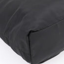 PRADA Tote Bag Nylon Black Silver Auth bs37600-15