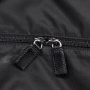 PRADA Tote Bag Nylon Black Silver Auth bs37600-19