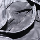 PRADA Tote Bag Nylon Black Silver Auth bs37600-24