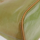 LOUIS VUITTON Monogram Vernis Houston Hand Bag Baby Blue M91005 LV Auth bs37601-10