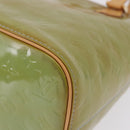 LOUIS VUITTON Monogram Vernis Houston Hand Bag Baby Blue M91005 LV Auth bs37601-11