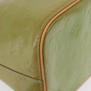 LOUIS VUITTON Monogram Vernis Houston Hand Bag Baby Blue M91005 LV Auth bs37601-15