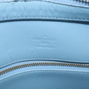 LOUIS VUITTON Monogram Vernis Houston Hand Bag Baby Blue M91005 LV Auth bs37601-15