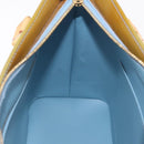 LOUIS VUITTON Monogram Vernis Houston Hand Bag Baby Blue M91005 LV Auth bs37601-18