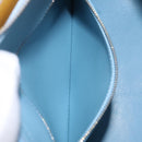 LOUIS VUITTON Monogram Vernis Houston Hand Bag Baby Blue M91005 LV Auth bs37601-21