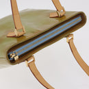 LOUIS VUITTON Monogram Vernis Houston Hand Bag Baby Blue M91005 LV Auth bs37601-6
