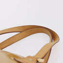 LOUIS VUITTON Monogram Vernis Houston Hand Bag Beige M91004 LV Auth bs37604-15