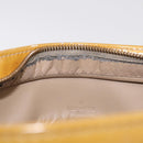 LOUIS VUITTON Monogram Vernis Houston Hand Bag Beige M91004 LV Auth bs37604-22