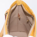 LOUIS VUITTON Monogram Vernis Houston Hand Bag Beige M91004 LV Auth bs37604-25