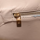 LOUIS VUITTON Monogram Vernis Houston Hand Bag Beige M91004 LV Auth bs37604-27