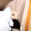 LOUIS VUITTON Monogram Vernis Houston Hand Bag Beige M91004 LV Auth bs37604-31