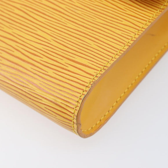 LOUIS VUITTON Epi Arsch Shoulder Bag Yellow M52579 LV Auth bs37605A
