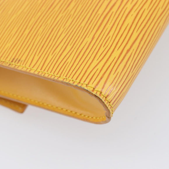 LOUIS VUITTON Epi Arsch Shoulder Bag Yellow M52579 LV Auth bs37605A
