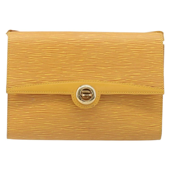 LOUIS VUITTON Epi Arsch Shoulder Bag Yellow M52579 LV Auth bs37605A