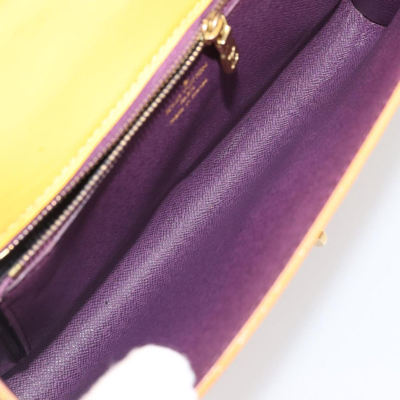 LOUIS VUITTON Epi Arsch Shoulder Bag Yellow M52579 LV Auth bs37605A
