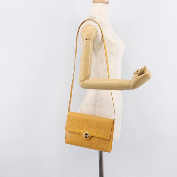 LOUIS VUITTON Epi Arsch Shoulder Bag Yellow M52579 LV Auth bs37605A