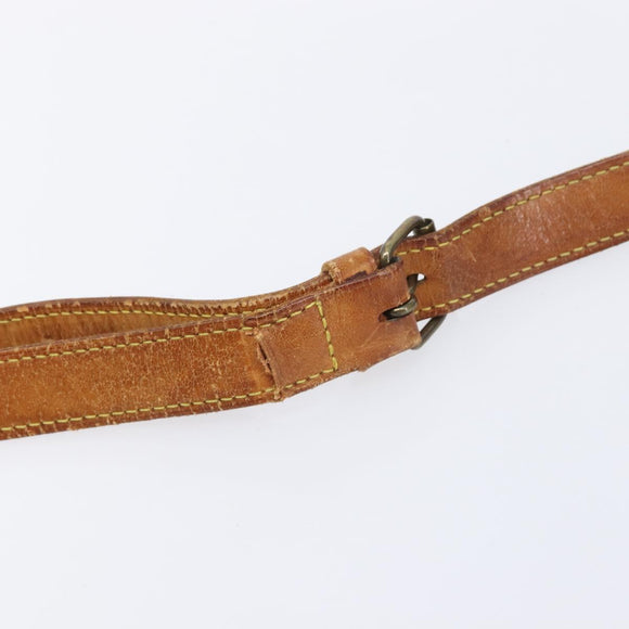LOUIS VUITTON Monogram Saumur 35 Shoulder Bag M42254 LV Auth bs37607