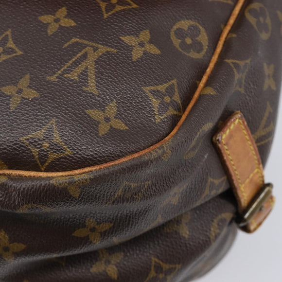 LOUIS VUITTON Monogram Saumur 35 Shoulder Bag M42254 LV Auth bs37607