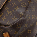 LOUIS VUITTON Monogram Saumur 35 Shoulder Bag M42254 LV Auth bs37607-15