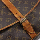 LOUIS VUITTON Monogram Saumur 35 Shoulder Bag M42254 LV Auth bs37607-28
