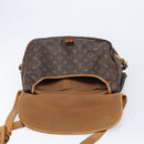 LOUIS VUITTON Monogram Saumur 35 Shoulder Bag M42254 LV Auth bs37607-29