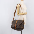LOUIS VUITTON Monogram Saumur 35 Shoulder Bag M42254 LV Auth bs37607-33
