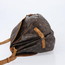 LOUIS VUITTON Monogram Saumur 35 Shoulder Bag M42254 LV Auth bs37607-5