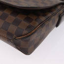 LOUIS VUITTON Damier Ebene District PM Shoulder Bag N41213 LV Auth bs37608-14