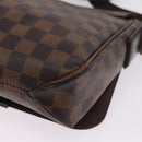 LOUIS VUITTON Damier Ebene District PM Shoulder Bag N41213 LV Auth bs37608-16