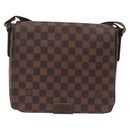 LOUIS VUITTON Damier Ebene District PM Shoulder Bag N41213 LV Auth bs37608-2
