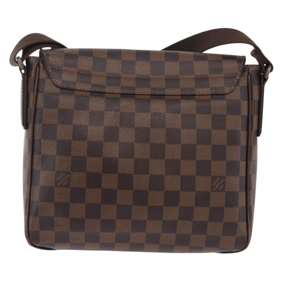 LOUIS VUITTON Damier Ebene District PM Shoulder Bag N41213 LV Auth bs37608