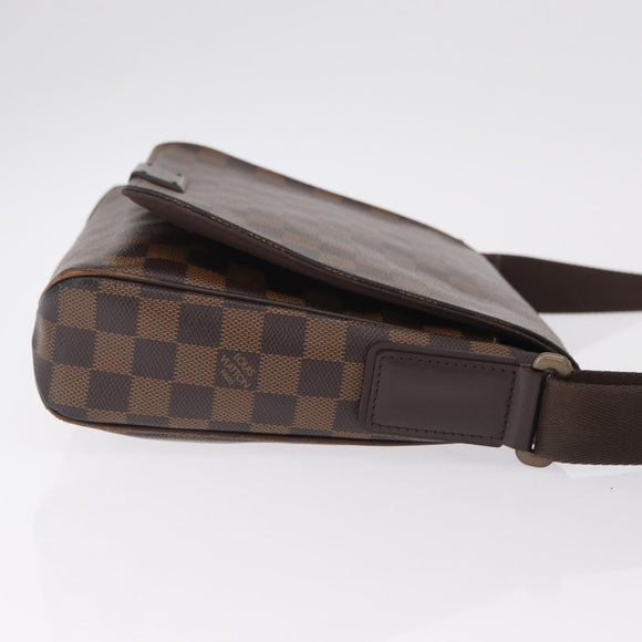 LOUIS VUITTON Damier Ebene District PM Shoulder Bag N41213 LV Auth bs37608