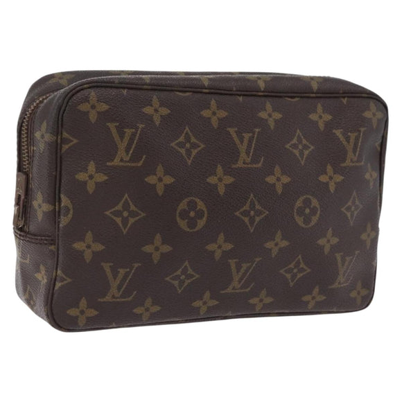 LOUIS VUITTON Monogram Trousse Toilette 23 Clutch Bag M47524 LV Auth bs37609