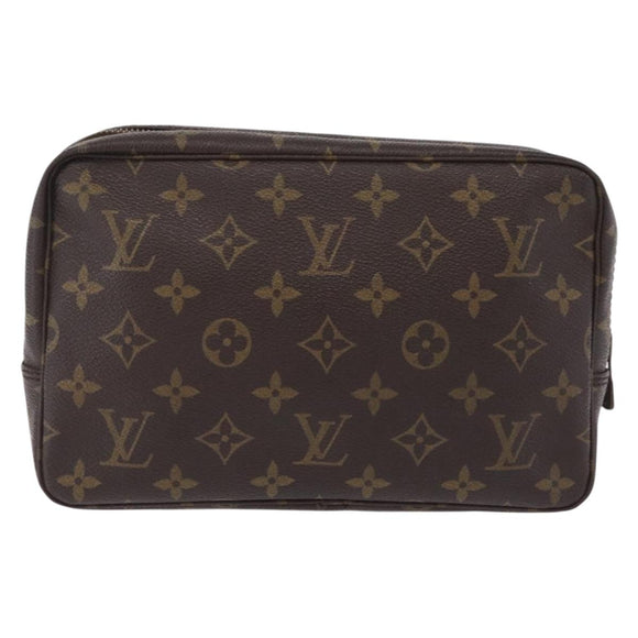 LOUIS VUITTON Monogram Trousse Toilette 23 Clutch Bag M47524 LV Auth bs37609