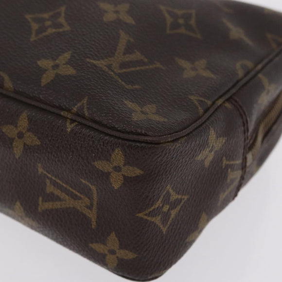 LOUIS VUITTON Monogram Trousse Toilette 23 Clutch Bag M47524 LV Auth bs37609
