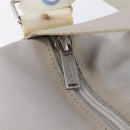CHANEL Sports Line Shoulder Bag Nylon Gray Silver CC Auth bs37611-18