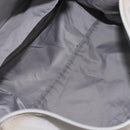 CHANEL Sports Line Shoulder Bag Nylon Gray Silver CC Auth bs37611-20