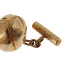HERMES Cuffs metal Gold Auth bs37613-12