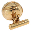 HERMES Cuffs metal Gold Auth bs37613-5
