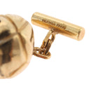 HERMES Cuffs metal Gold Auth bs37613-6