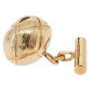 HERMES Cuffs metal Gold Auth bs37613-7