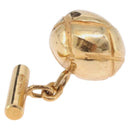 HERMES Cuffs metal Gold Auth bs37613-8