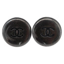 CHANEL Earring metal Silver CC Auth bs37616-2