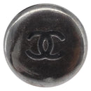 CHANEL Earring metal Silver CC Auth bs37616-9