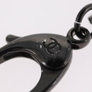 CHANEL Cat Motif Key Holder metal Blue CC Auth bs37617V-10