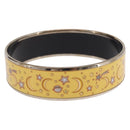 HERMES Bangle Emile Bracelet metal Yellow Auth bs37618V-5