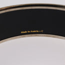 HERMES Bangle Emile Bracelet metal Yellow Auth bs37618V-9