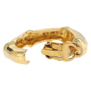 HERMES Earring metal Gold Tone Auth bs37621-11