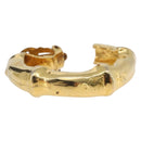 HERMES Earring metal Gold Tone Auth bs37621-2